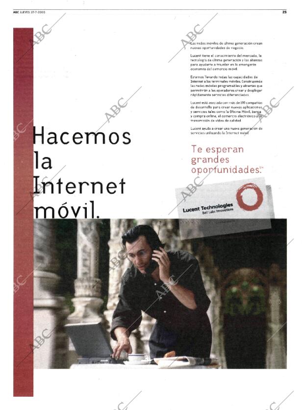 ABC MADRID 27-07-2000 página 25