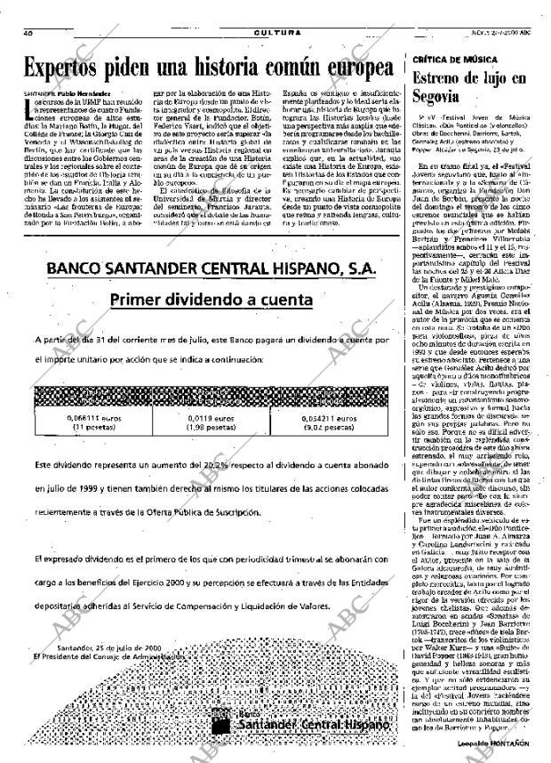 ABC MADRID 27-07-2000 página 40