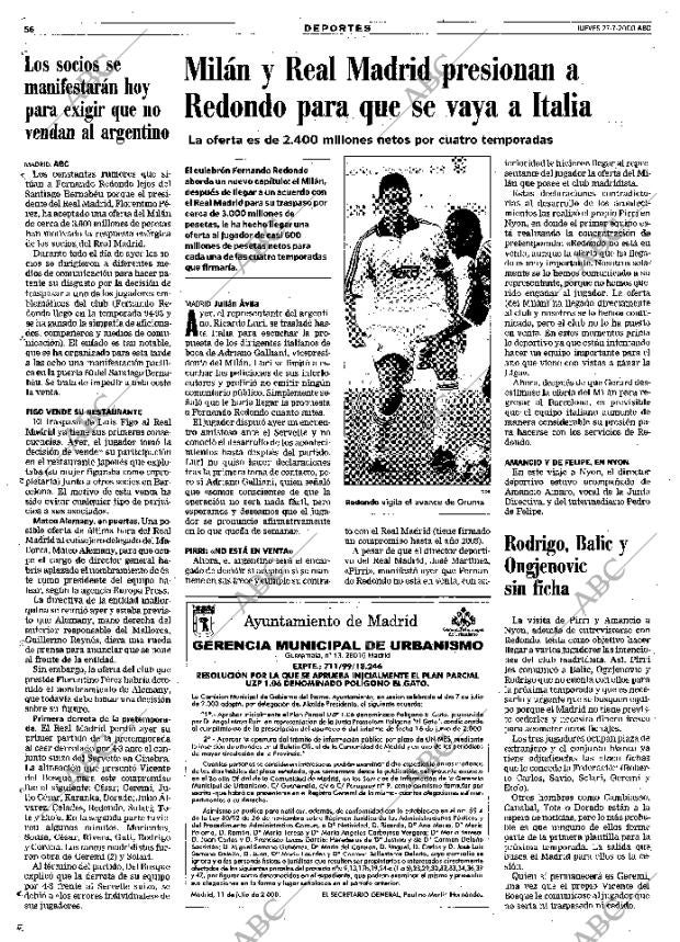 ABC MADRID 27-07-2000 página 56