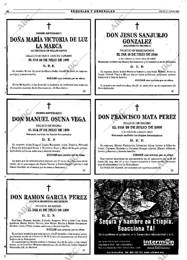 ABC MADRID 27-07-2000 página 66