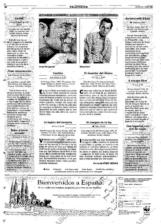 ABC MADRID 27-07-2000 página 80