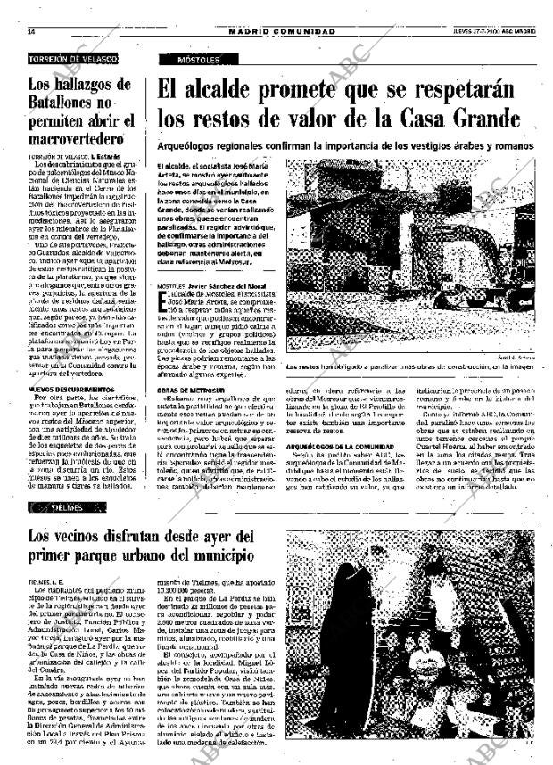 ABC MADRID 27-07-2000 página 98