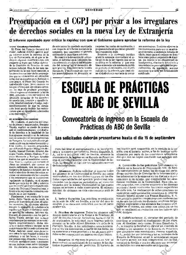 ABC SEVILLA 27-07-2000 página 29