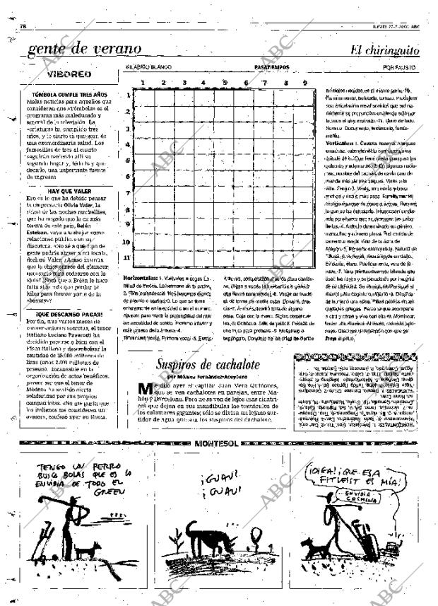 ABC SEVILLA 27-07-2000 página 78