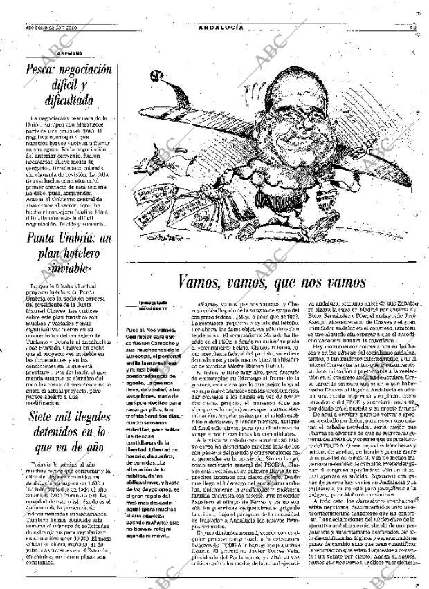 ABC SEVILLA 30-07-2000 página 49