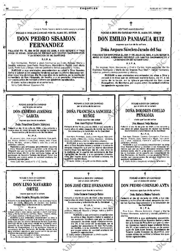ABC SEVILLA 30-07-2000 página 66