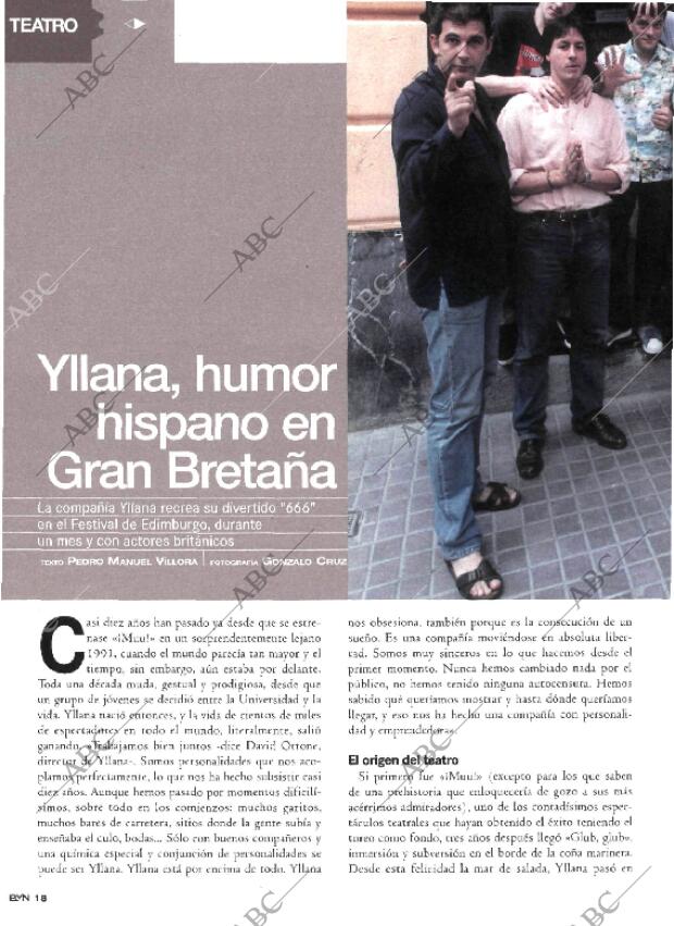 BLANCO Y NEGRO MADRID 30-07-2000 página 18