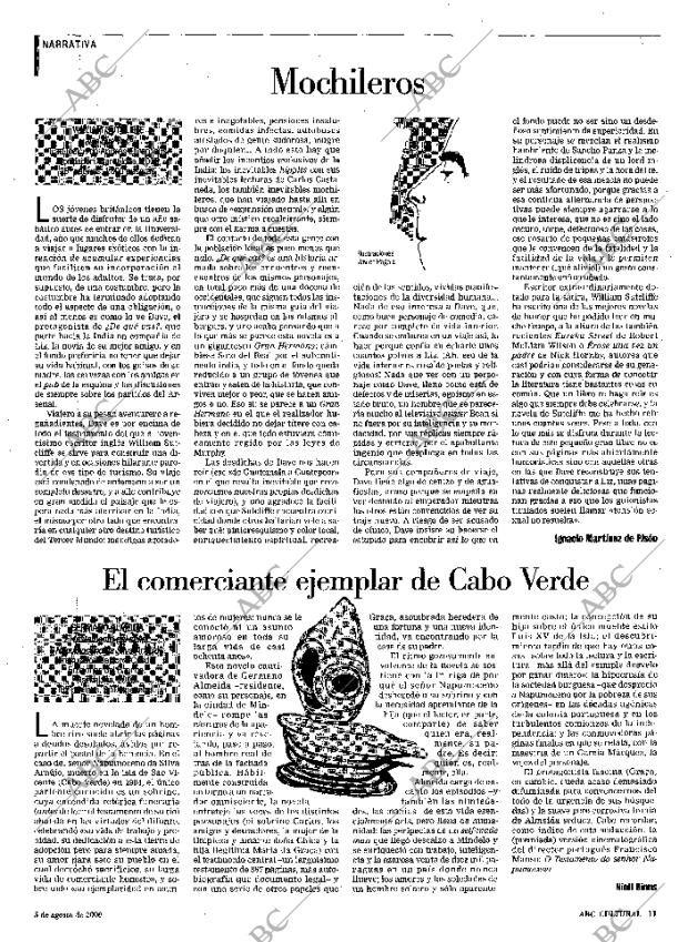 CULTURAL MADRID 05-08-2000 página 11