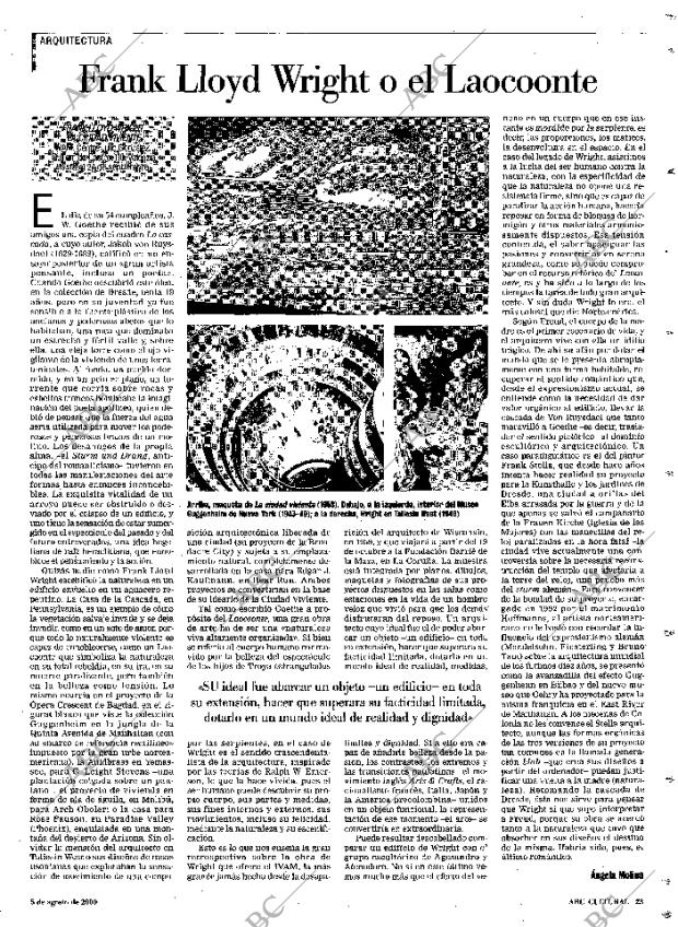 CULTURAL MADRID 05-08-2000 página 23