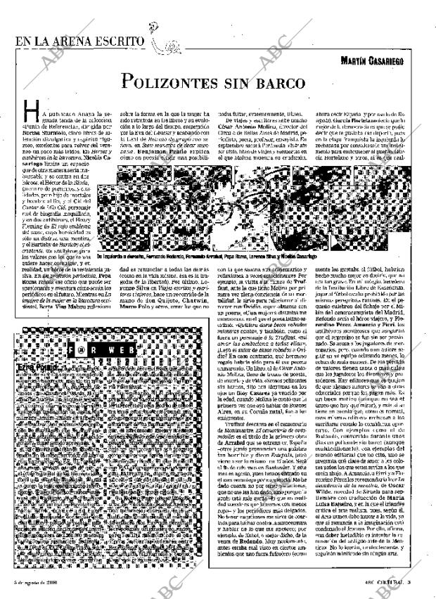 CULTURAL MADRID 05-08-2000 página 3