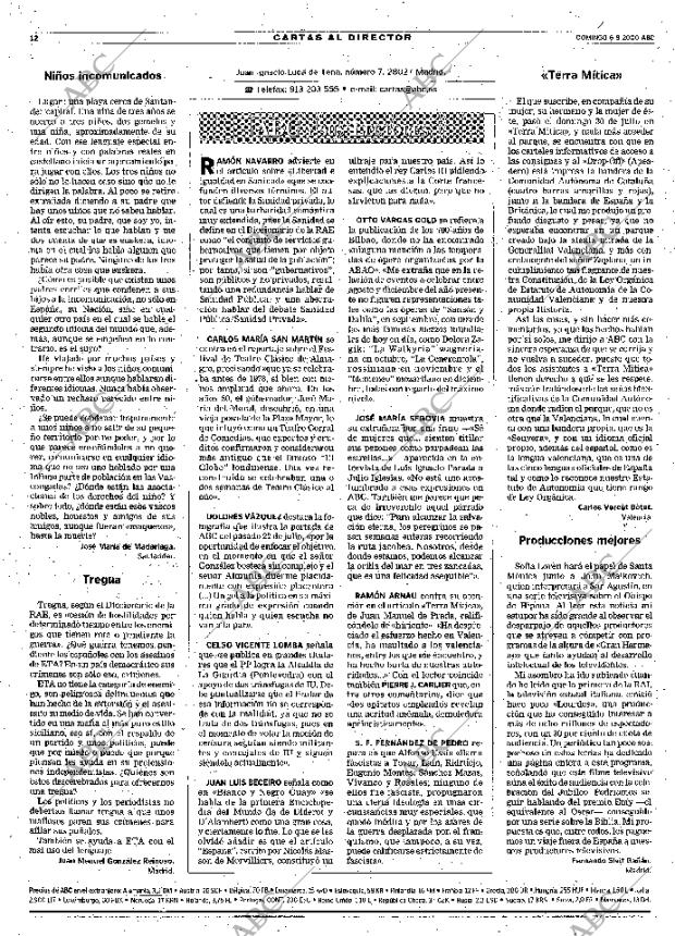 ABC MADRID 06-08-2000 página 12