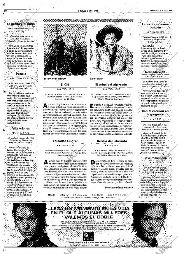 ABC MADRID 09-08-2000 página 80