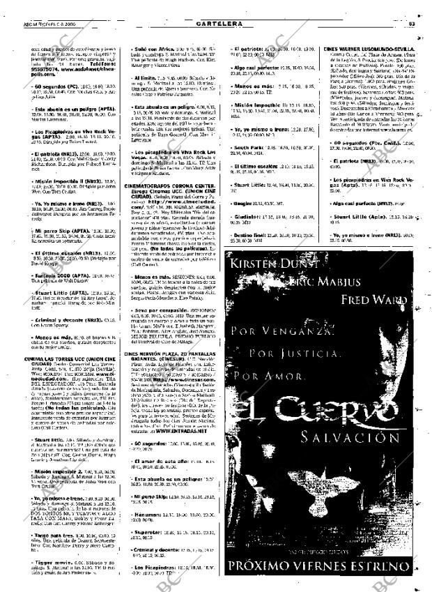 ABC SEVILLA 09-08-2000 página 63