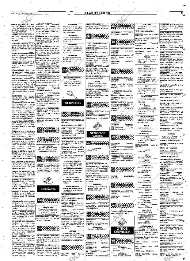ABC SEVILLA 09-08-2000 página 71
