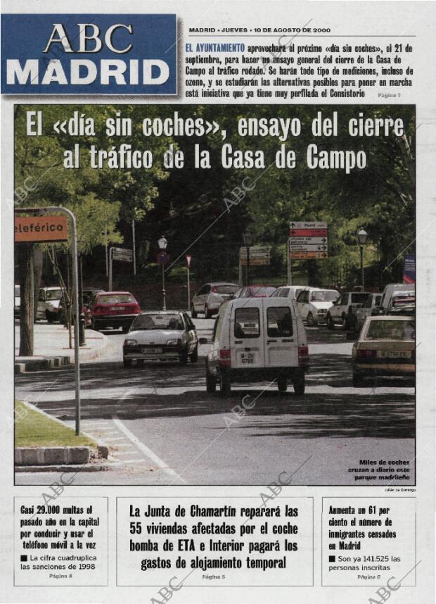 ABC MADRID 10-08-2000 página 85