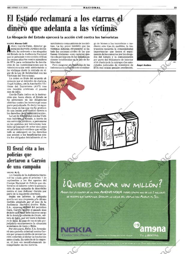 ABC MADRID 11-08-2000 página 25