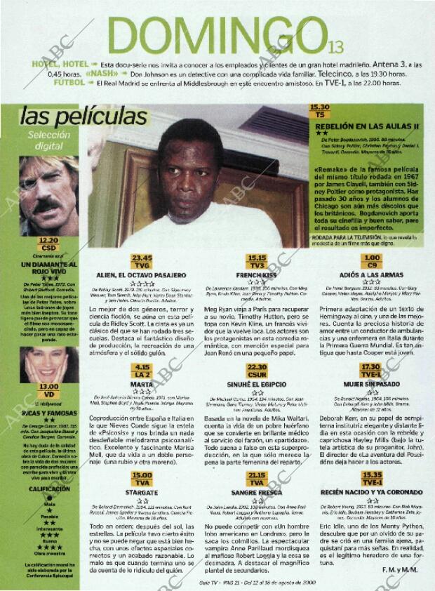 ABC MADRID 12-08-2000 página 137