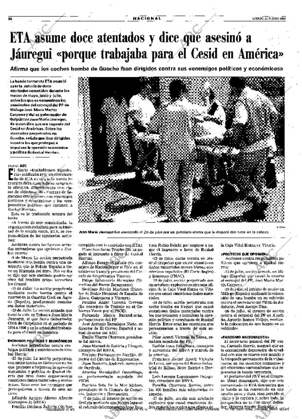 ABC MADRID 12-08-2000 página 16