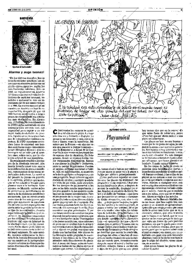 ABC MADRID 13-08-2000 página 11