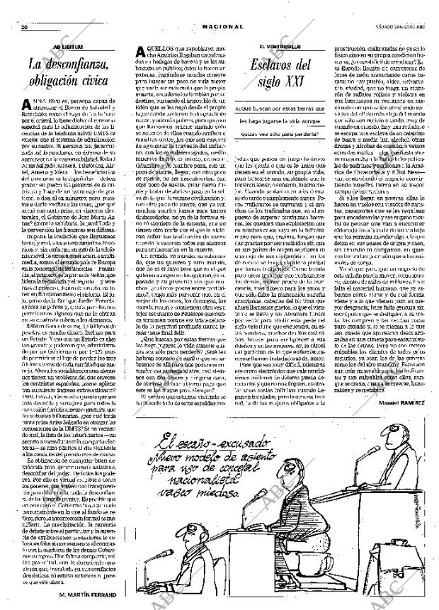 ABC SEVILLA 19-08-2000 página 20
