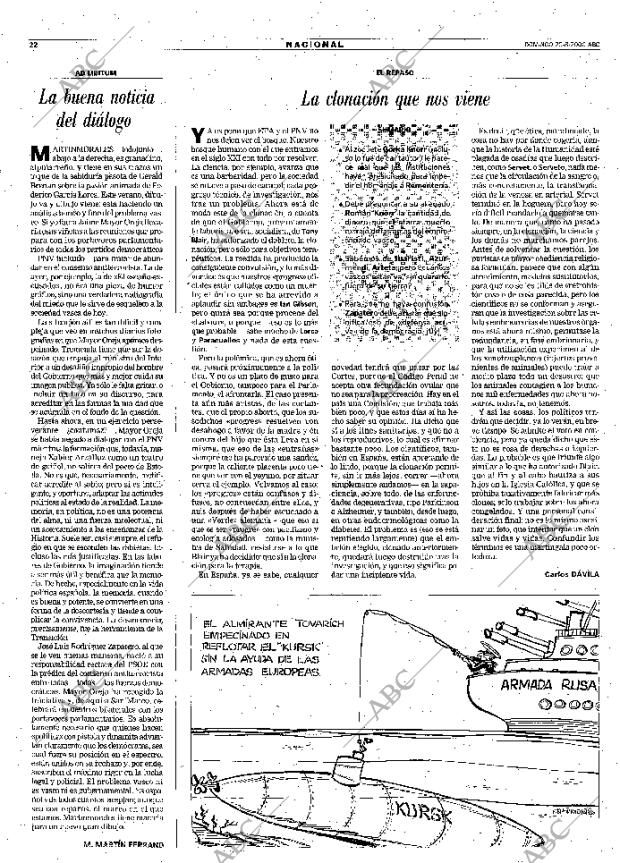 ABC SEVILLA 20-08-2000 página 22
