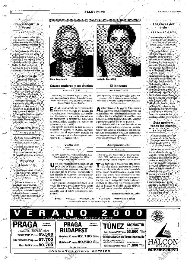 ABC SEVILLA 20-08-2000 página 88