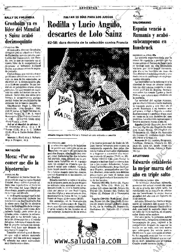 ABC MADRID 21-08-2000 página 54