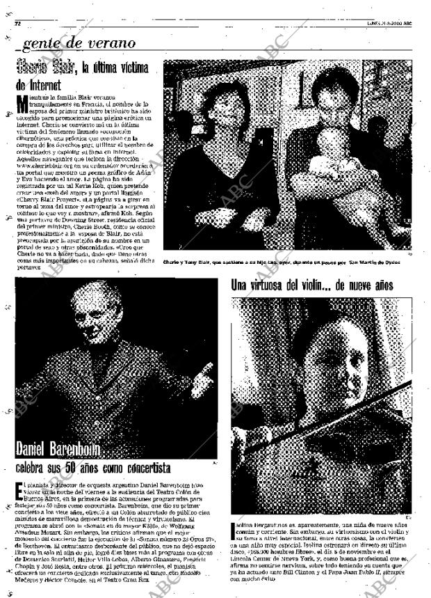 ABC MADRID 21-08-2000 página 72