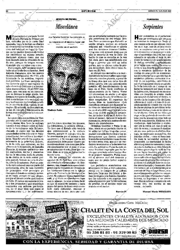 ABC MADRID 23-08-2000 página 12