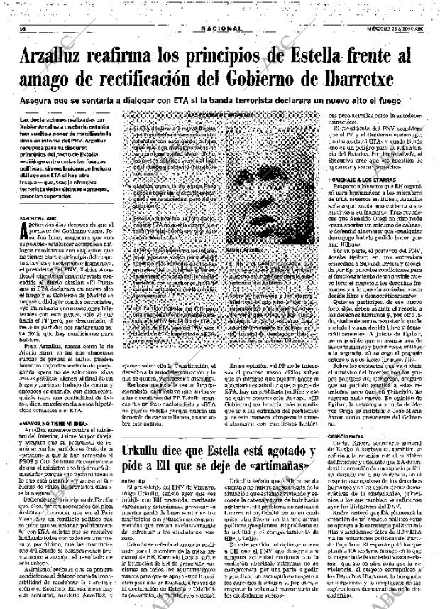 ABC MADRID 23-08-2000 página 16
