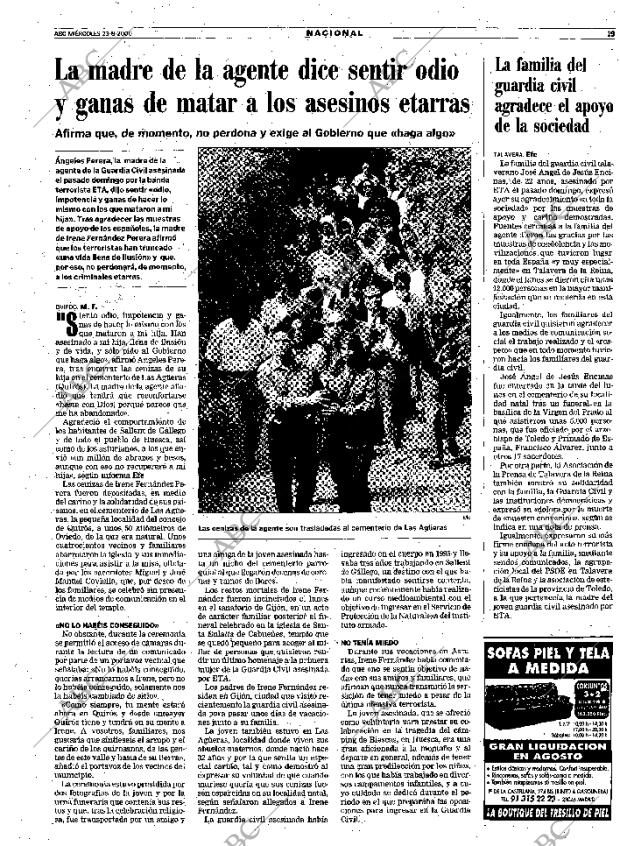 ABC MADRID 23-08-2000 página 19