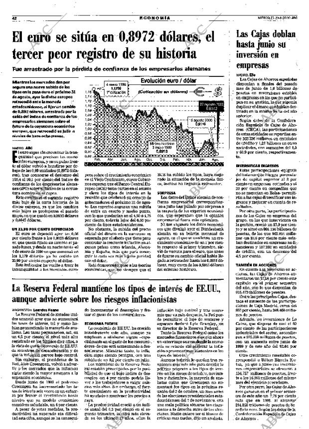 ABC MADRID 23-08-2000 página 42