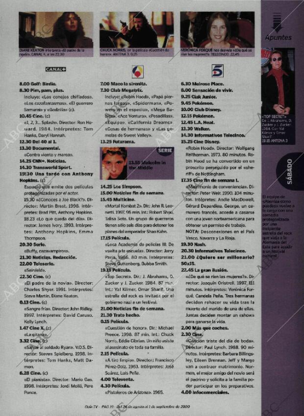 ABC MADRID 26-08-2000 página 131