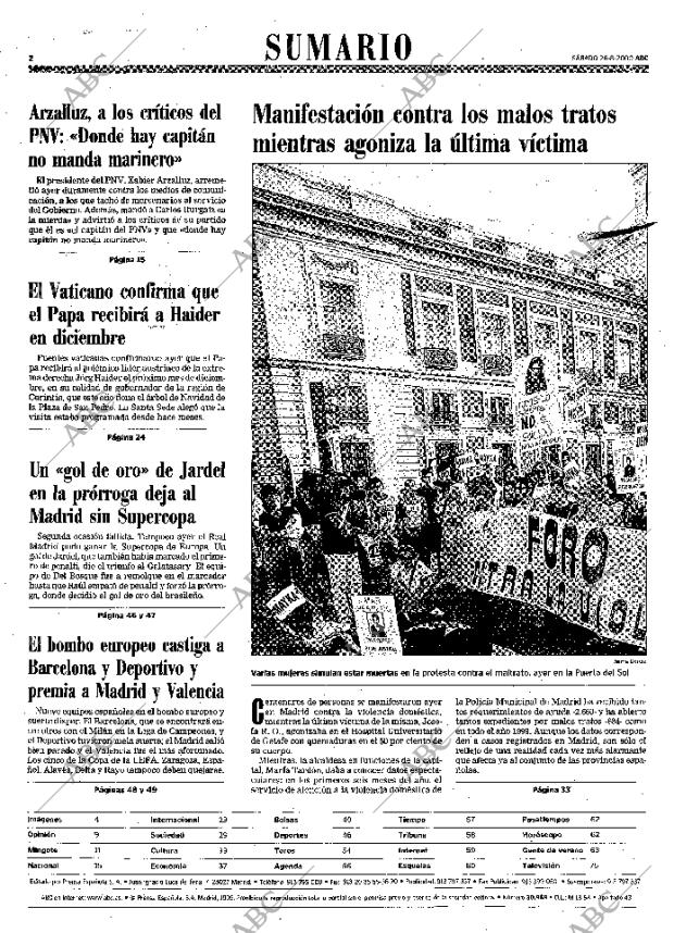 ABC MADRID 26-08-2000 página 2