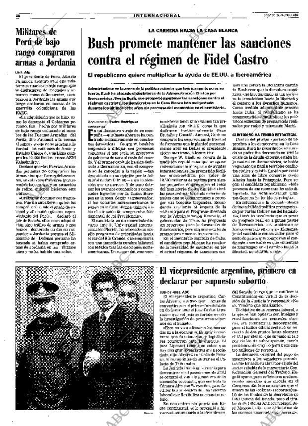 ABC MADRID 26-08-2000 página 28