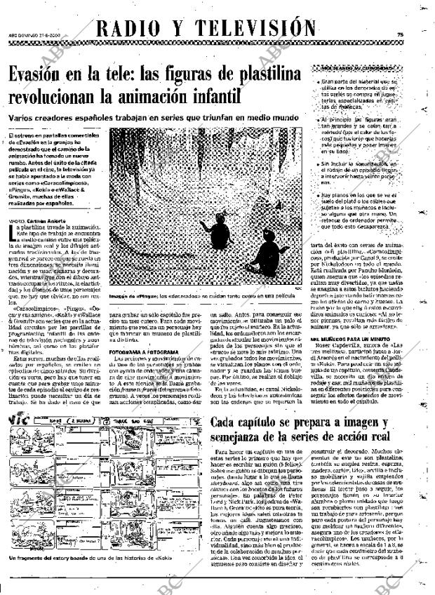 ABC MADRID 27-08-2000 página 75