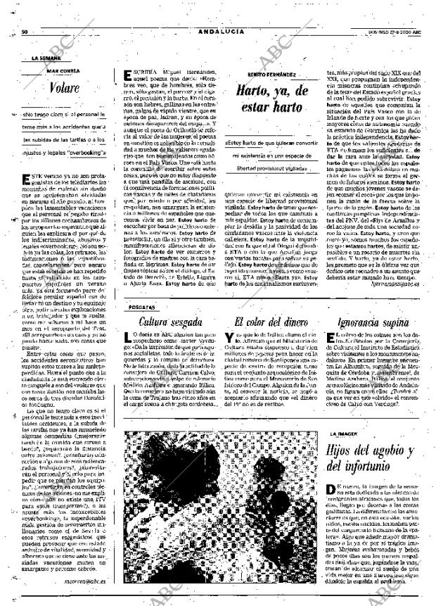 ABC SEVILLA 27-08-2000 página 50