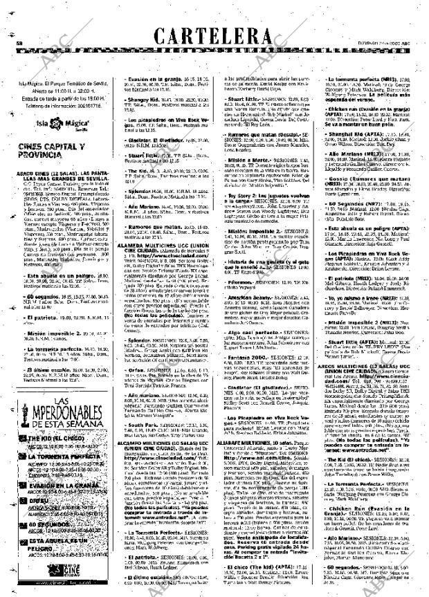 ABC SEVILLA 27-08-2000 página 58