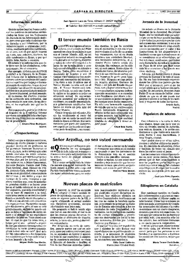 ABC MADRID 28-08-2000 página 10