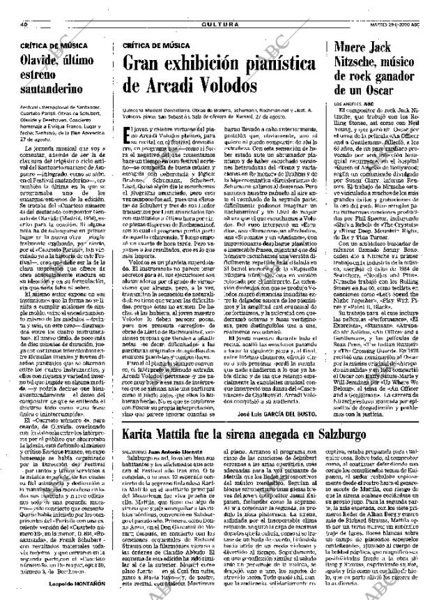ABC MADRID 29-08-2000 página 40