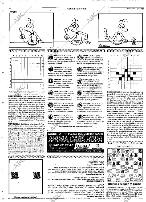 ABC MADRID 29-08-2000 página 66