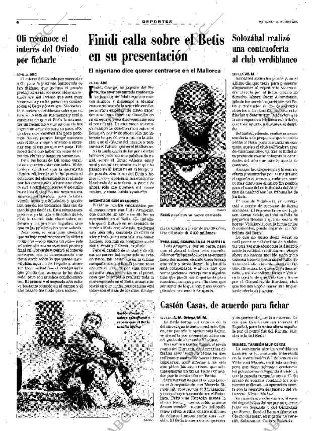 ABC SEVILLA 30-08-2000 página 98
