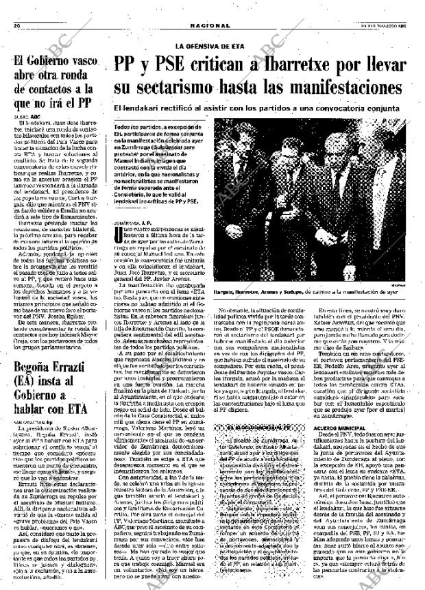 ABC MADRID 31-08-2000 página 20