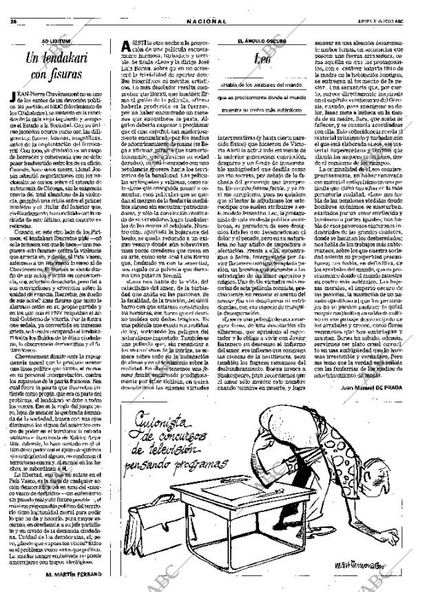 ABC MADRID 31-08-2000 página 26