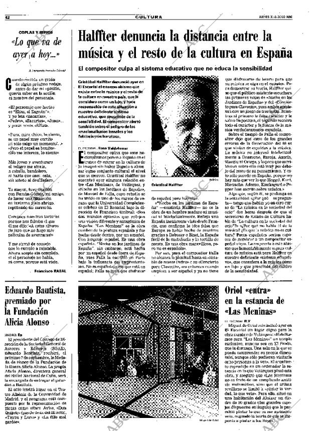 ABC MADRID 31-08-2000 página 42