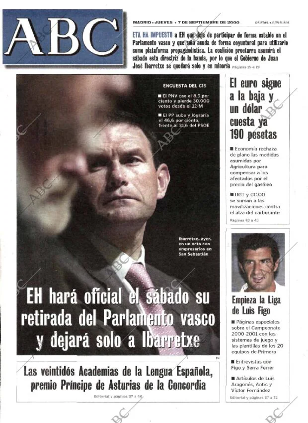 ABC MADRID 07-09-2000 página 1