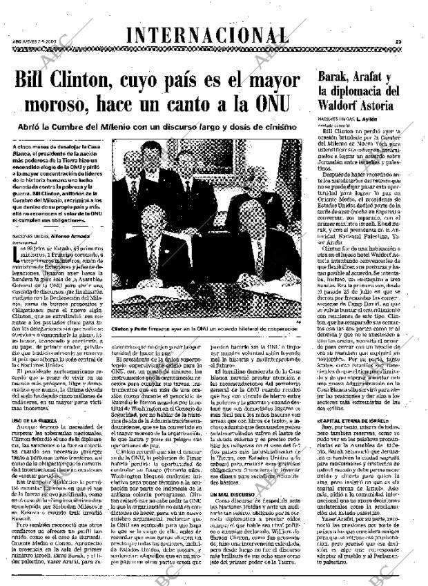 ABC MADRID 07-09-2000 página 23