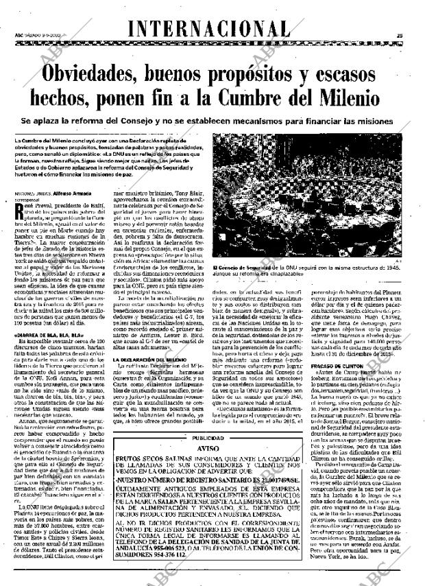 ABC SEVILLA 09-09-2000 página 25