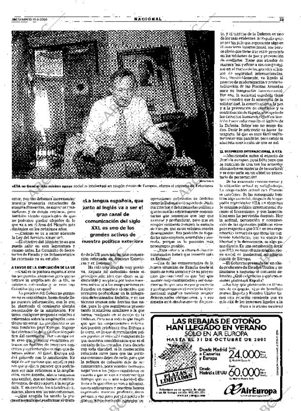 ABC MADRID 10-09-2000 página 23