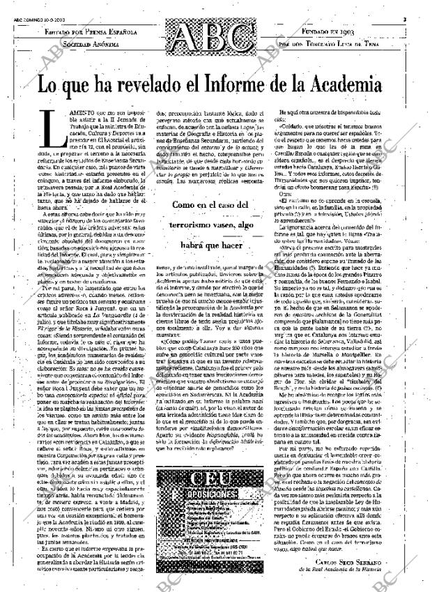 ABC MADRID 10-09-2000 página 3